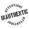 Inauthentic rubber stamp