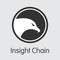 INB - Insight Chain. The Icon of Coin or Market Emblem.