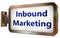 Inbound Marketing on billboard background
