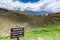 Inca agricultural terraces, mostly round, Moray, near the city Cusco and Maras. Peru.