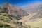 Inca agricultural terraces in Pisaq, Peru