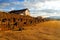 Inca Palace ruins in Chinchero, Cuzco, Peru