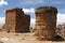 Inca ruins in Cutimbo, Titicaca lake, Peru