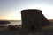 Inca ruins at dusk, Peru