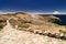 Inca ruins, Isla del Sol, Titicaca lake, Bolivia