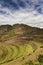 Inca ruins and terraces at Qantus Raqay - Sacred Valley - Peru