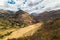 Inca\'s terraces in Pisac, Sacred Valley, Peru