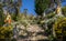 Inca Stairs at the entrance of Yumani village in Isla del Sol on Titicaca Lake - Bolivia