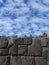 Inca stone walls at the Sacsayhuaman archaeological site, Cusco