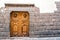 Inca Stonework and Wooden Door