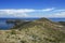 Inca Trail on Isla del Sol with Titicaca