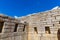 Inca Wall in Machu Picchu, Peru, South America. Example of polygonal masonry.