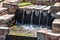 Inca water fountains at the Tipon archaeological site, Cusco, Peru