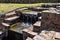 Inca water fountains at the Tipon archaeological site, Cusco, Peru