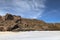 Incahuasi Island is a hilly and rocky outcrop of land with many giant cacti, situated in the middle of Salar de Uyuni, Bolivia