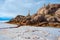 Incahuasi island in Salar de Uyuni. Bolivia