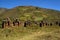 Incan Ruins on the Isla del Sol in Lake Titicaca in Bolivia