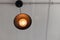 Incandescent lamps in a modern cafe