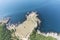 Inceburun Lighthouse in Sinop. Turkey.