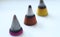Incense cones is colorful