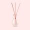 Incense sticks for home isolated on pink background, environmentally friendly fragrant air, safe for children, pleasant smell