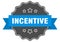 incentive label. incentive isolated seal. sticker. sign