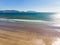 Inch beach, wonderful 5km long stretch of glorious sand and dunes, popular for surfing, swimming and fishing, Dingle Peninsula, Ir