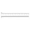Inch and Centimeter Ruler Black Thin Line. Vector