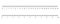 Inch and metric rulers. Centimeters and inches measuring scale cm metrics indicator. Scale for a ruler in inches and