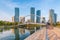 Incheon,Central Park in Songdo International Business District ,