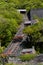 An incline at the National Slate Museum in Llanberis, Snowdonia, Wales