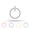 inclusion mark multi color style icon. Simple thin line, outline vector of web icons for ui and ux, website or mobile application