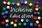 Inclusive education inscription surrounded by colored cubes.