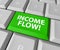 Income Flow Earning Money Investment Profit Revenue Keyboard But