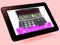 Income Tax Calculator Tablet Means Taxable Earnings And Paying T