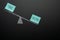 Income and tax on the scales. The tax outweighed. The problem of paying tax. Large and unjustified income. The concept of more