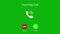 Incoming Call Screen Animation with Accept and Decline Option.