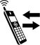 Incoming Calls Outgoing Calls House Phone Vector