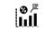 increase percent loan glyph icon animation