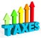 Increase Taxes Shows Taxpayer Duties And Upward