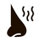 Increased Sense Of Smell Symptomp glyph icon