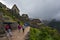 The incredible ancient ruins of Machu Picchu in Peru.