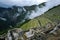 The incredible ancient ruins of Machu Picchu in Peru.