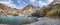 Incredible autumn view of Oeschinensee Lake