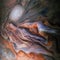 The incredible beauty of Jupiter`s atmosphere. Jovian Close Encounter. Jupiter`s surface. Elements of image furnished by