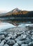 Incredible image of the azure pond Obersee. Swiss alps, Europe