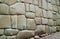 Incredible Inca Wall on Hatun Rumiyoc Street, Famous Ancient Street in Cusco, Peru, South America, Archaeological site
