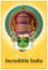 Incredible India - Kathakali poster