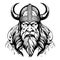 Incredible lovely vector art viking emblem symbol