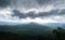 Incredible panorama of the mountains in the Caucasus